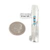 $200Tag Silver Certified Navajo Natural Turquoise Native Hair Barrette 10346-4 Made by Loma Siiva view 3