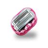 Premium Omnishaver Bi-Directional Shavers for Men & Women | Quick, Smooth, and Safe | Self-Cleaning, Self-Stropping Razor Blades for Shaving Head, Legs, Arms, Body (Pink) view 1