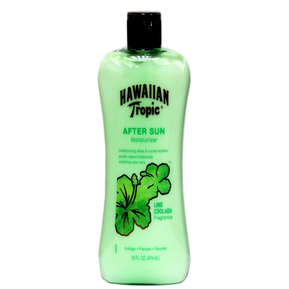 Hawaiian Tropic Lime Coolada After Sun Lotion, 16oz | After Sun Care, Skin Care, Daily Moisturizing Lotion with Aloe, Cocoa Butter & Shea Butter, 16oz