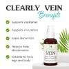 Isabella's Clearly VEIN, Best Natural Varicose Veins and Spider Vein Treatment For Legs, Face, Body | Topical Capillary Health Essential Oils and Herbal Extracts | Horse Chestnut, Helichrysum, Ginger view 2