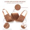 2 in 1 Self Tanning Mitt Applicator kit Self Tan Mit Self Tanner Mitt and Back Lotion Applicators for Your Back, Self Tan Mitt, Back Applicator Mitt for Self Tanner, Ultra Soft and Streak Free view 4