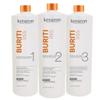 Brazilian Keratin Treatment 34fl.oz/1L Tratamiento de Keratina Brasilera Importada KIT w/ pumps Buriti Liss by KERAZON view 1