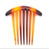 3 PCS FRENCH TWIST HAIR COMB COLER (Marble) TWO TONE MIX 7 TOOTH IT DELUXE. view 4