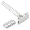 Deer & Croft AJ-BB01 Chrome Plated Safety Razor with Dia, Silver view 1