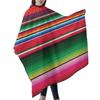 Barber Cape Colorful Mexican Stripes Salon Haircut Apron,Premium Professional Hair Cutting Cape,Stylist Salon Supplies,Durable Hairdressing Cape for Men Women view 2