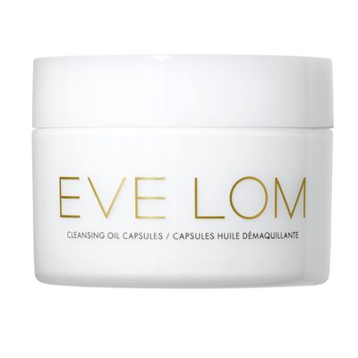 EVE LOM Cleansing Oil Capsules for Face - Omega-Rich Botanical Blend Dissolves Makeup & Impurities - Long-Lasting Hydration for Soft Skin (50 Count)