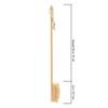 REDECKER Bath and Foot Brush - Extra-Long Oiled Beechwood Handle - Stiff Tampico Fiber Bristles Exfoliate Skin - 24 inches - Wood Scrub Brush with Long Handle - Made in Germany view 3
