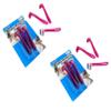 2 Packs Bikini Razors  Total 6 Pieces  Reusable Disposable Shavers for Womens Bikini Area  Ideal for Brazilian Shave, Pubic Hair, Underarms, and Body Grooming view 1
