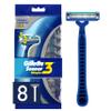 Gillette Sensor3 Simple Men's Disposable Razors, 8 Count view 1