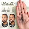 Hair Fibers for Thinning Hair - (1.05 Oz) Real Human Hair Building Fibers to Conceal Bald Spots and Thinning Hair, Root Touch Up and Volumizer, Jet Black view 2