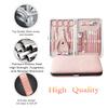 Manicure Sets For Women Gift Manicure set Prosesional, Nail Clippers Manicure Kit Pedicure Kit 18 in 1 Aceoce Luxury Manicure Pedicure Set kit Travel Gifts Choice for Women Mother Men view 3