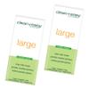 Clean + Easy Roller Heads for Waxing, Large - 2 Packs of 3 Roller Heads Each, Ideal for Legs, Arms, Back, Chest, Shoulders, and Thighs, Even Application, Hygienic, Pro-Approved Brand view 1