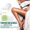 Clean + Easy Roller Heads for Waxing, Large - 2 Packs of 3 Roller Heads Each, Ideal for Legs, Arms, Back, Chest, Shoulders, and Thighs, Even Application, Hygienic, Pro-Approved Brand view 2