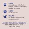 Dr Teal's Salt Soak with Pure Epsom Salt, Nourish & Protect with Coconut Oil, 3 lbs view 4