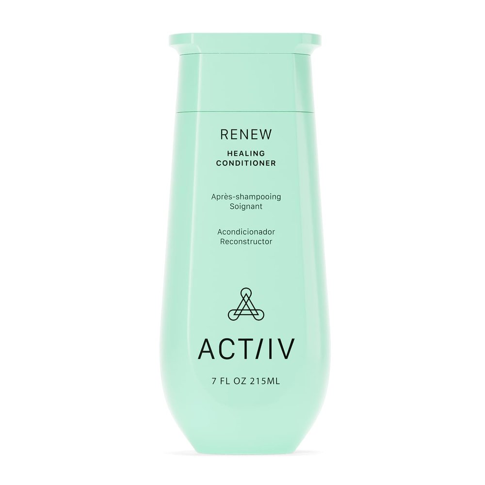 ACTIIV Renew Healing Conditioner (Unisex) | Improves Hairs Appearance, Hydrates & Strengthens Hair, Heals Damaged & Over-Processed Hair, Plant-Based, Color-Safe, All Hair Types, 215 mL / 7 oz