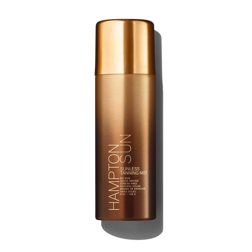 Hampton Sun Sunless Tanning Mist | Face + Body Self-Tanner | No-Rub + Mess-Free | Streak-Free, Long-Lasting, Natural-Looking Color| No Transfer Clear Mist | Quick-Dry | Award-Winning | All Skin Types