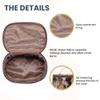Signare Tapestry Toiletry Bag Makeup Organizer bag for Women with Cat Print Design (TOIL-CAT) view 4