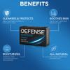 Defense Soap 2pk All Natural Tea Tree Bar Soap for Men | Made by Wrestlers with Tea Tree Oil & Eucalyptus Oil to Promote Healthy Skin view 4
