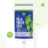 14oz Tea Tree Oil Foot Soak with Epsom Salt and Mint by Truremedy Naturals - Foot Soaking Salts for Dry and Tired Feet - Gently Exfoliates and Refreshes Feet for Soft, Supple Skin view 3