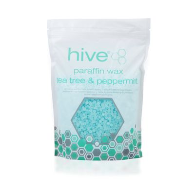 Hive 750g Pellets Tea Tree Peppermint Paraffin Wax Beauty Salon SPA Skin Care CODE: HOB5577 by Hive