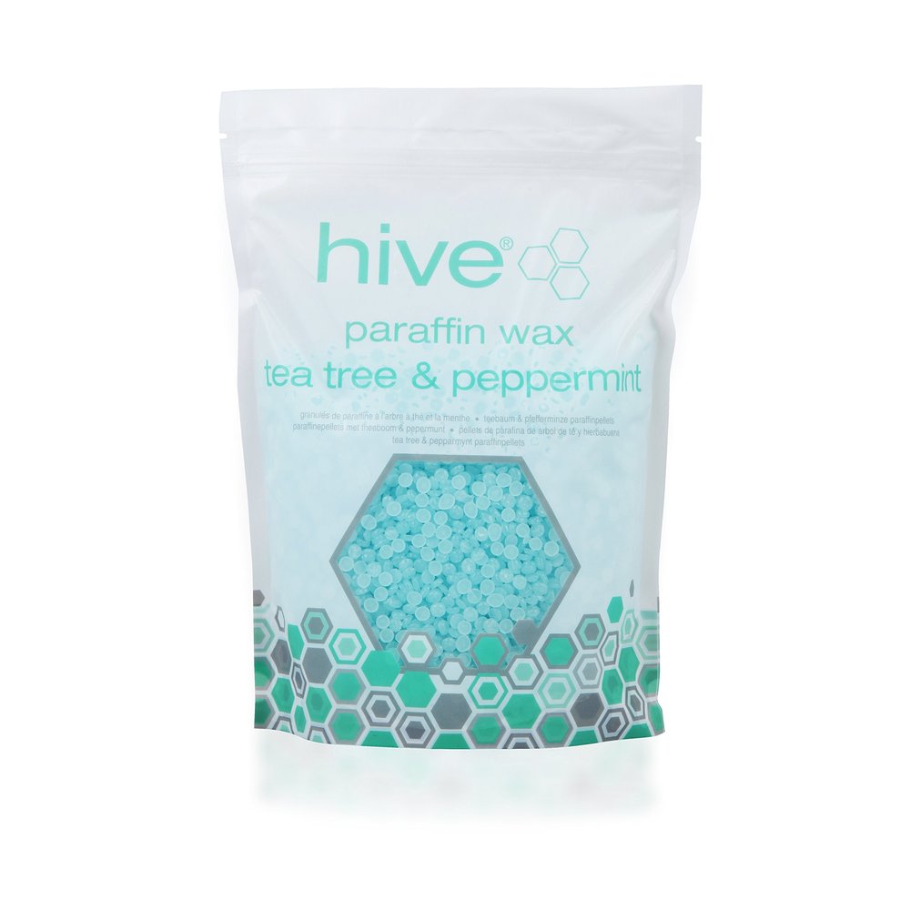 Hive 750g Pellets Tea Tree Peppermint Paraffin Wax Beauty Salon SPA Skin Care CODE: HOB5577 by Hive