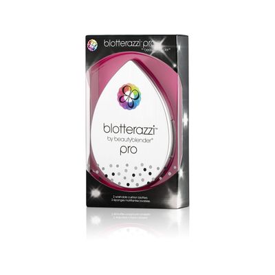 Beautyblender | Blotterazzi Pro Reusable Makeup Blotting Sponge, Includes Mirrored Compact, Re-Texturize Makeup, Absorb Excess Oil and Shine