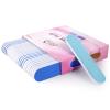 25pcs - PANA Mini Double-Sided Emery Nail File for Manicure, Pedicure, Natural, and Acrylic Nails - Blue/Light Blue (Grit 100/100) view 1