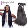 100% Brazilian Straight Virgin Hair Extension Weaves Natural Black Remy Hair 8A Unprocessed Brazilian Virgin Hair Straight 16" 18" 20" view 1