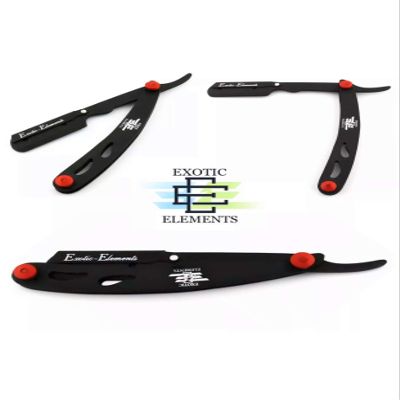 Fancy Professional Straight Edge Razor Pro Barber Shaving Knife With Free Blade
