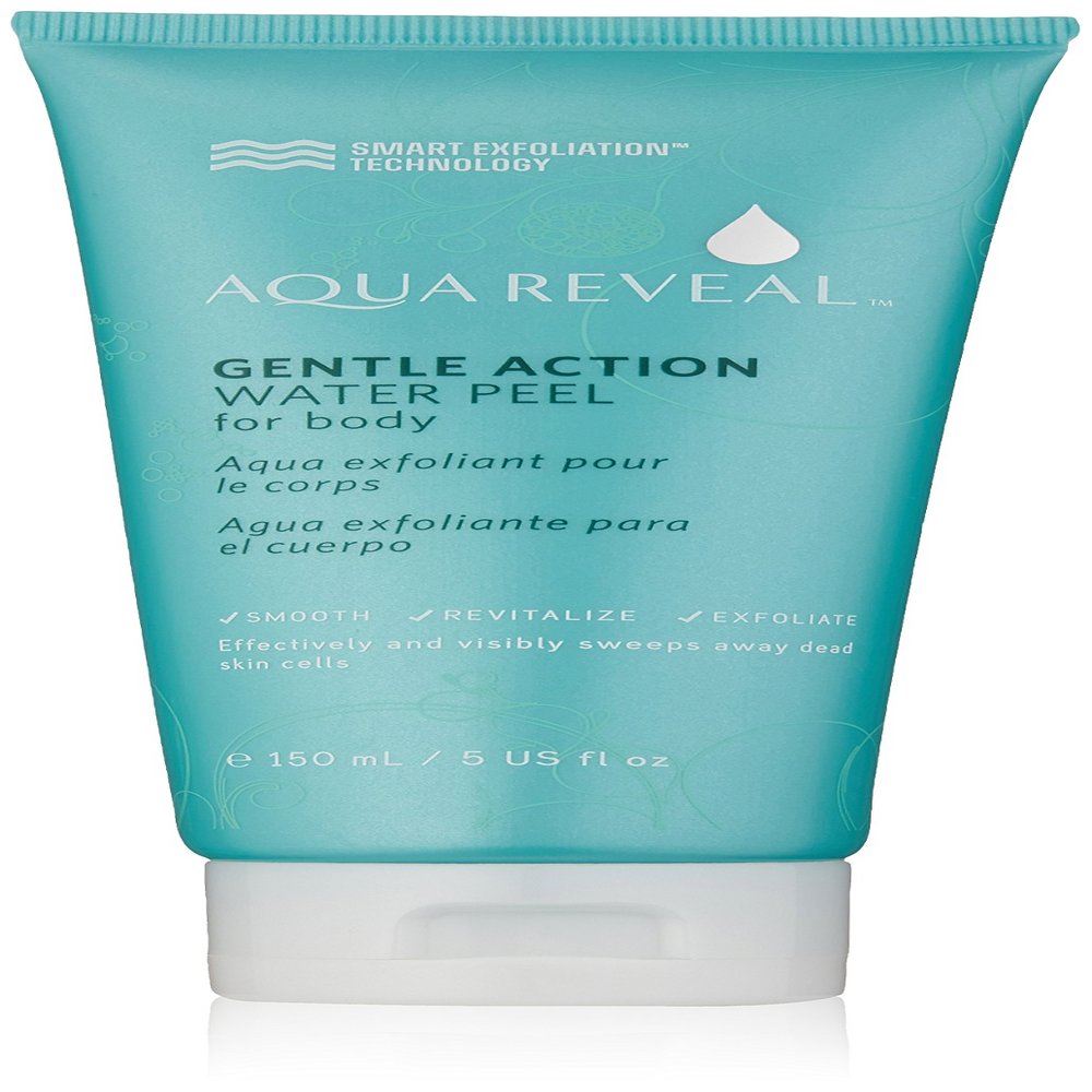 Aquareveal Gentle Action Water Peel for Body , exfoliator for feet, elbows, knees, hands, keratosis pilaris ,5 Fl Oz