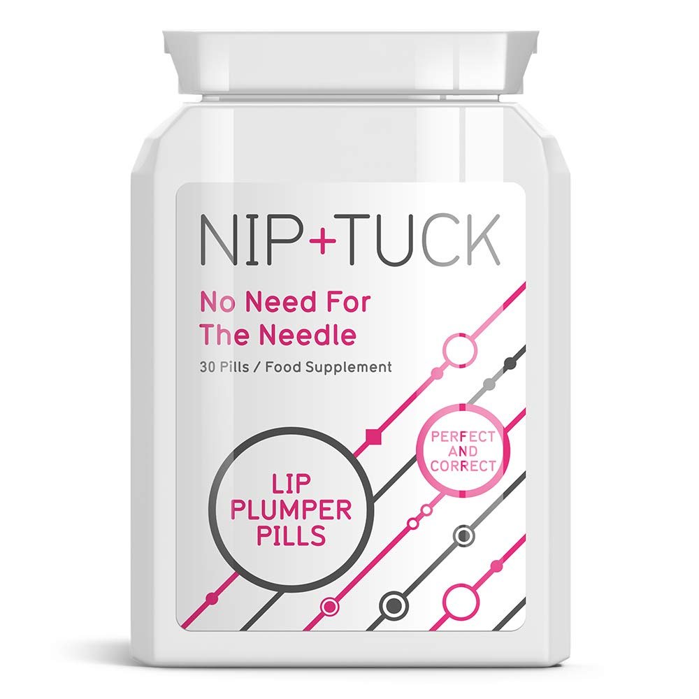 NIP & TUCK LIP PLUMPER PILLS NO NEED FOR THE NEEDLE LIP FILLERS PLUMP LIPS
