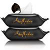 Shea Moisture Makeup Remover Face Wipes, African Black Soap, With Tea Tree Oil & Calendula, Removes Makeup & Dirt to Clarify Oily Blemish Prone Skin, Pack of 2, 30 Wipes Per Pack view 4