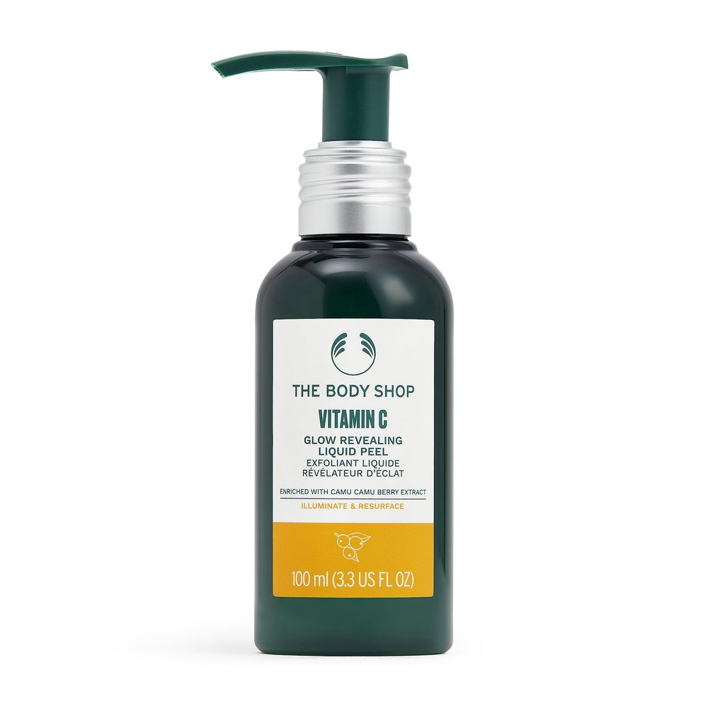 The Body Shop Vitamin C Glow-Revealing Liquid Peel - Illumitate & Resurface - 3.3 Fl Oz