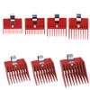 Speed O Guide Universal Clipper Comb Attachments Set of 7 (No. 000, No. 00 No. 0, No. 0a, No. 1, No. 1a, No. 2) view 1