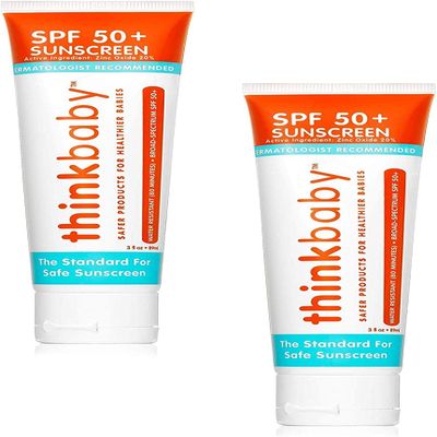 Thinkbaby Sunscreen SPF 50+ 3oz 88ml 2 Packs2
