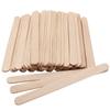 All Natural Wax Applicator Sticks Waxing Wood Body Spa Hair Eyebrow Removal Craft Sticks Applicator Spatula,4 Inch,200 Pieces. view 2