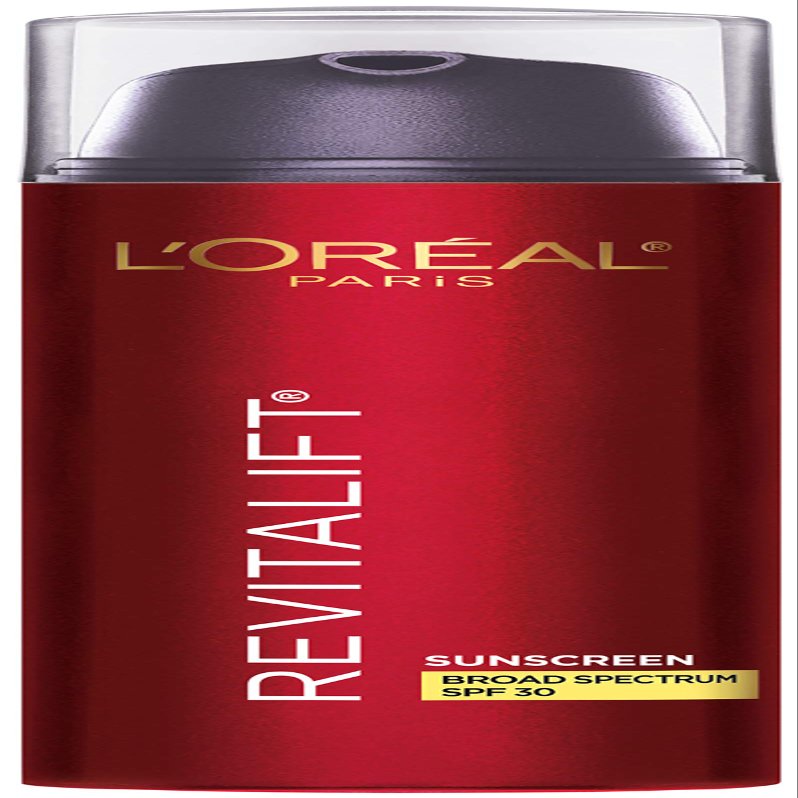 L'Oreal Paris Revitalift Triple Power SPF 30 Sunscreen Moisturizer, 1.7 Oz