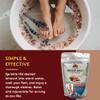 Himalayan Pink Salt Soothing Mineral Soak Leaves Feet Feeling Cleansed,Refreshed and Relaxed No Parabens,No Silicones,No Sulfates for All Skin Types Made in USA 8oz view 4