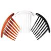 3 PCS FRENCH TWIST HAIR COMB COLER MIX 7 TOOTH IT DELUXE. view 1