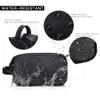 Elviros Toiletry Bag for Men, Large Travel Shaving Dopp Kit Water-resistant Bathroom Toiletries Organizer PU Leather Cosmetic Bags view 2