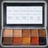 PPI Skin Illustrator Dark Fleshtone Makeup Palette Profession Stage Makeup view 2