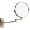 GURUN 8-Inch Double-Sided Wall Mount Makeup Mirror Antique Satin Brass with 7X Magnification Bathroom Mirror for Hotel Antique Satin Brass M1406K(8in,7X) view 4