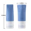 Portable Travel Bottles, Leakproof Silicone Travel Bottles Set, TSA Approved Travel Size Cosmetic Toiletries Containers Accessories Set for Shampoo Conditioner Facial Cleanser Cream view 2