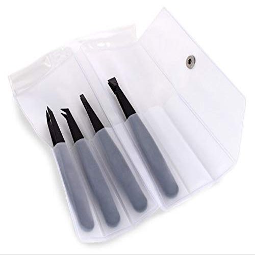 4 Carbon Fiber Tweezers: 707, 708, 709, 710