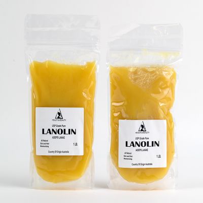 H&B Oils Center Co. Lanolin Anhydrous USP Grade Ultra Refined Skin Lip Moisturizing 100% Pure 2 LB