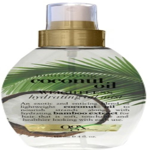 OGX Nourishing Coconut Oil Weightless Hydrating Oil Mist 4 oz (Pack of 11)