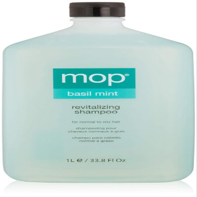 MOP Revitalizing Shampoo, Basil Mint, 33.8 Fl Oz