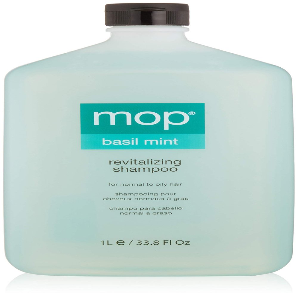 MOP Revitalizing Shampoo, Basil Mint, 33.8 Fl Oz