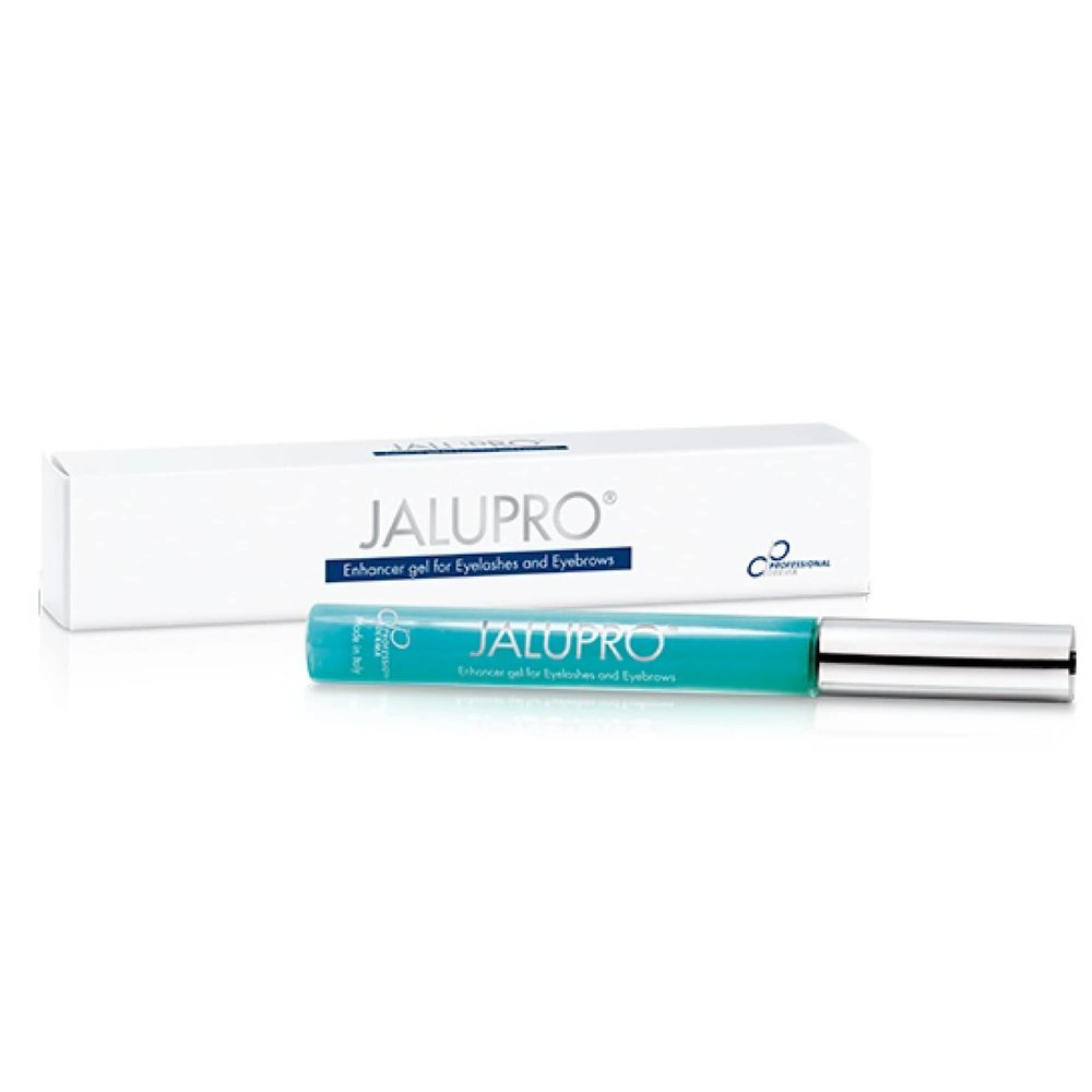 Jalupro Enhancer Gel for Eyelashes and Eyebrows, Eyelash Growth Enhancer Serum with Red Clover Extract