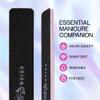 10pcs - PANA Jumbo Double-Sided Emery Nail File for Manicure, Pedicure, Natural, and Acrylic Nails - Black (Grit 60/60) view 2